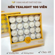 Tealight Candle Box of 100 burns 3-4 hours