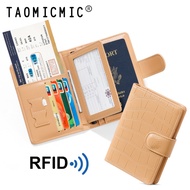 Pemegang Pasport Passport Holder Wallet Passport Bag Portable Credit Card Holder Document Protector 