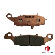 METTAL SINTERED BRAKE PAD PRO-231-GL ( KAWASAKI ER6N / ER6F / KLE650 / VN800 / VN1700 / VSTROM650 / 