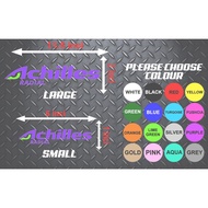 sticker cutting ACHILLES