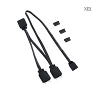 NEX ARGB Controller Cable 5V 3Pin ARGB Controller Adapter ARGB Remote Controller for PC Fan Cooling 