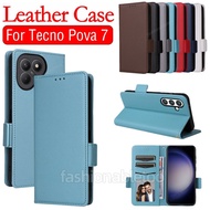 For Tecno Pova 7 Flip Leather Phone Case For Tecno Pova 7 Ultra pro 7Ultra 7pro Pova7 Ultra Pova7Ult