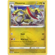 Pokemon Haxorus Card - 112/172 - Rare