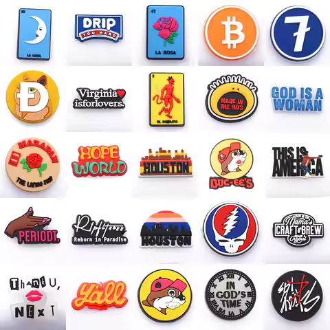 New Custom Mexican Loteria Tarot Shoe Charms Fit For Clog Shoe Decoration Sandals Pvc For Adults Gif