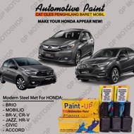 HONDA MODERN STEEL MET CAT OLES PENGHILANG BARET MOBIL ABU-ABU METALIK