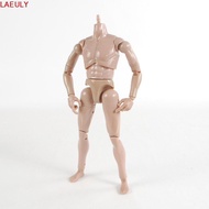 LAEULY Male Action Figure, Detachable Solid Doll Jointed Nude BJD Dolls, Move Doll Toys Muscle Body 
