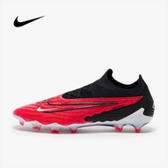 สตั๊ดข้อสั้น Nike Phantom GX Elite FG รองเท้าฟุตบอลหุ้มข้อสีแดงใหม่ล่าสุด