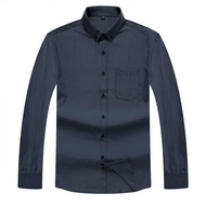 เสื้อโปโลสำหรับผู้ชายชุดทางการสำหรับ8XL 7XL 6XL 5XL 10XL 9XL ไซส์ใหญ่พิเศษเสื้อเชิ้ตแขนยาวลายตารางหม