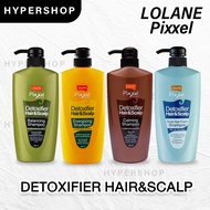 ส่งไว รวมสูตร  LOLANE PIXXEL DETOXIFIER HAIL AND SCALP SHAMPOO แชมพู ดีท็อกซ์ โลแลน ยาสระผม