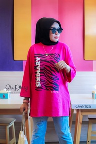KAOS OVERSIZE WANITA SIX DIARY / BAJU OVERSIZE WANITA SIX DIARY / ATASAN OVERSIZE SIX DIARY MOTiF Fa