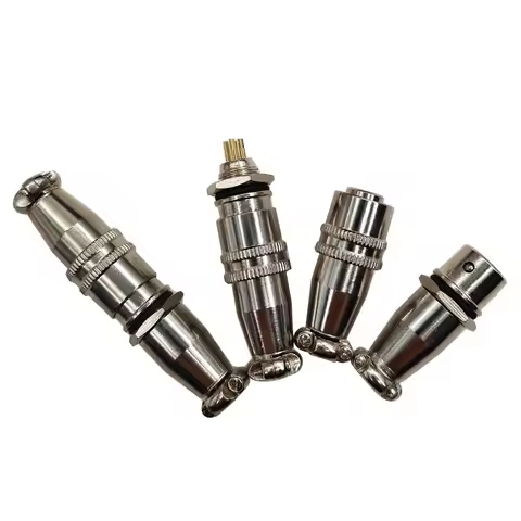 10PCS XS8J/K-2/3/4 Core Aviation Plug/Socket Push-Pull Self-Locking Small Metal Connector for Aviati