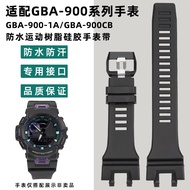 Junsi Watch Accessories Adapt to Casio G-SHOCK Series GBA-900 Resin Silicone Strap GBA-900-1A/GBA-90