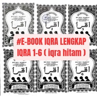 SET (E-BUKU LENGKAP IQRA)  1-6 RESAM USMANI. iqra hitam ebook collections edition