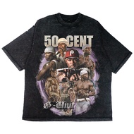 50 Cent / Stonewash / Boxy Oversize / Regular Upsize / Skena Music T-shirt