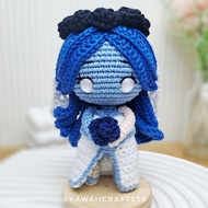 Amigurumi Corpse Bride Emily Knitted Doll