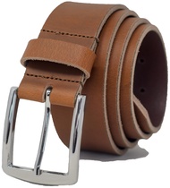 Ashford Ridge Made in England 40mm Full Grain Leather Belt with Classic Buckle