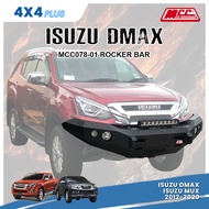 Isuzu D-Max dmax mu-x mux Facelift Front Rocker Bar 2012-2020 Bumper Besi 4X4 Heavy Duty Steel MCC R
