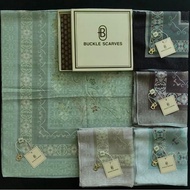 Buckle Scarves Motif Box contains (4+1) Square Hijab