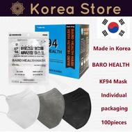 Made in Korea BARO HEALTH KF94 Mask Individual packaging (100pieces)