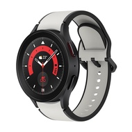 [HOT JUXXKWIHGWH 514] Original 1:1สำหรับ Samsung Watch 5/4 44มม. 40มม. Watch5 Pro 45มม. Bespoke Edition Sport Ridge Band Galaxy 4คลาสสิก42มม. 46มม.