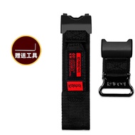 KJIOP GWG-1000 modified nylon watch strap for Casio watch GWG-1000 series canvas strap men replaceme