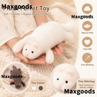 MAXGOODS Ferret Plush Pillow, Cute Expression Dense Stitching Stuffed Ferret Toy, Creative Gift Soft