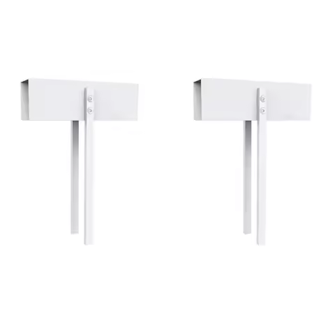 Metal double fold door lock2Pcs Metal Bifold Door Lock - Double Door Child Safety
