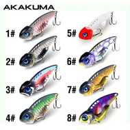 1pc/6pcs Popular Lure Bait Small Spinner Vibration Long Casting Rotating Sequin Lure For Seabass And