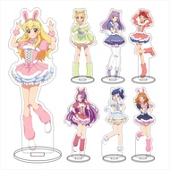 NEW Anime Cartoon Figure Aikatsu Hoshimiya Ichigo Acrylic Stand Sign Collect Model Girl Ornaments Ka