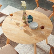 維斯格林 北歐現代實木設計圓餐桌(換季良品洽小編)