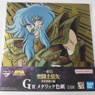 BANDAI - 一番賞 聖鬥士星矢 黃金聖鬥士編 G賞 色紙 週邊海報擺設 No.4 雙魚 阿布羅狄