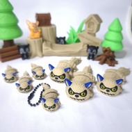 GANTUNGAN [KITE.ID] Shukaku Keychain - Ichibi Tail 1 Keychain - Gaara Naruto - 3D Print