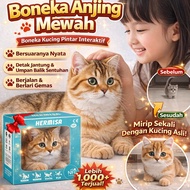 Real-Looking Real-Looking Cat Doll Cute Robot Cat Toy/ Robot Animal Doll/ | Smart Interactive Dog Pl