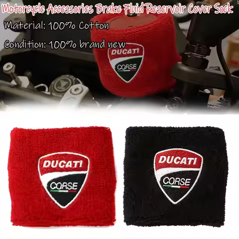 Motorcycle Fluid Reservoir Cover Oil Cup Sock For Duca@ti Monster 400 620 695 696 750 795 796 821 93