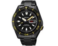 可議價【時間光廊】SEIKO 精工錶 防水200M 潛水錶 機械錶 全黑鋼帶 全新原廠公司貨 SRP499J1