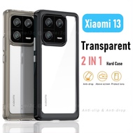 Xiaomi Mi Xiaomi13 13 Pro 5G Casing Transparent Acrylic Shock-proof Hard Phone Case Cover