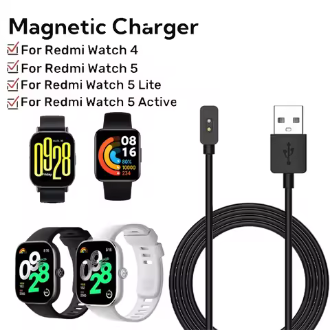 Magnetic Charger For Redmi Smart Watch 5/Watch 4/Watch 5 Lite/Watch 5 Active Smartwatch Universal US