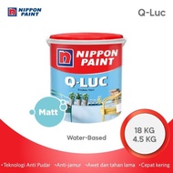 ! CAT TEMBOK QLUC PUTIH 5 KG 4,5 KG NIPPON PAINT -