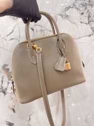 Hermes Bolide 25 大象灰 Epsom / GHW / Z Stamp