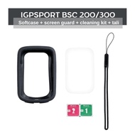 Silicone Softcase Speedometer Bicycle IGPSPORT BSC 200 300 Screen Guard Strap