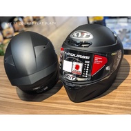 หมวกกันน็อค KYT TT Course สีดำ