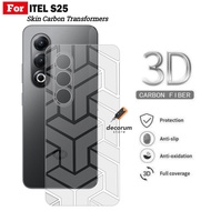 Itel S25 Carbon Skin Itel S25 Ultra Garskin Transformers Rear/