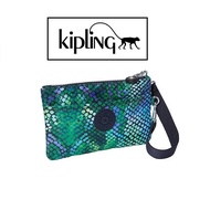 Kodie Medallion Serpentine Pattern Nylon Cosmetic Clutch / Pouch Wristlet SRP:32USD