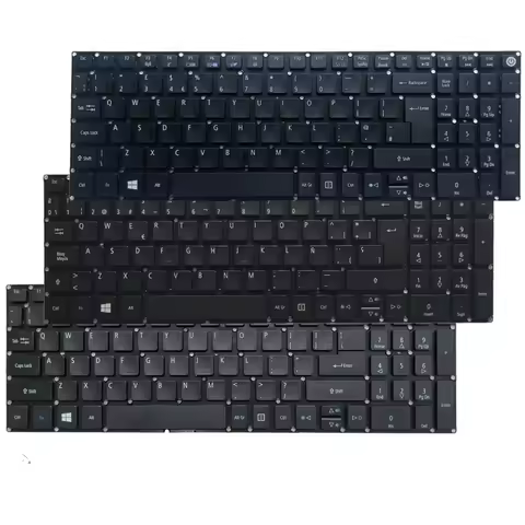 Russian/US/UK/Spanish/Latin/German laptop keyboard for Acer Aspire E15 E5-573 E5-573T E5-573TG E5-57