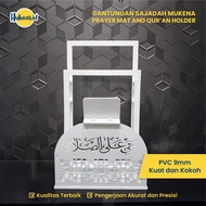 GANTUNGAN Prayer Mat and Quran Hanger Prayer Mat and Quran Holder Prayer Mat and Quran Rack/ Prayer 