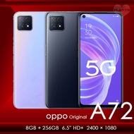 OPPO A72 Original Phone 5G Android 8GB+256GB Smartphone Fingerprint Recognition 4040mAh Battery 6.5 inch Full HD Screen