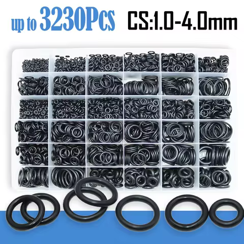 O Ring NBR Seal Washer Plumbing Gasket Thickness 1/1.5/2.0/2.4/3.1/4.0 Nitrile Butadiene Rubber Spac