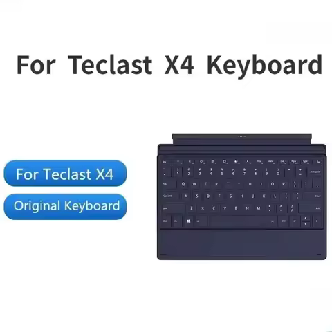 Original Teclast Magnetic Keyboard for Teclast X4 Tablet Dirt-resistant Tablet Attraction Keyboard T