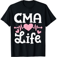 Men's cotton T-shirt Medical Assistant MA Certified Medical Assistant CMA T-Shirt Fast Shipping 4XL 