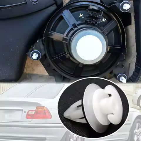 10Pcs For BMW E46 1998 - 2002 2003 2004 2005 318d/320d/325i/328i/330d/330i/330xd/330xi Door Panel Ca